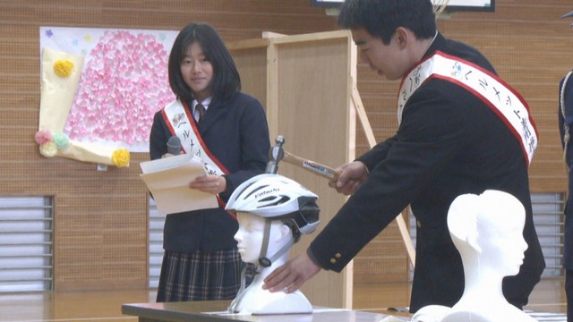 操明小学校で行われた出前授業　岡山・中区藤崎