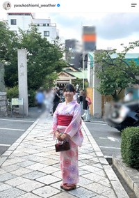 塩見泰子さん（本人の公式インスタグラムから）