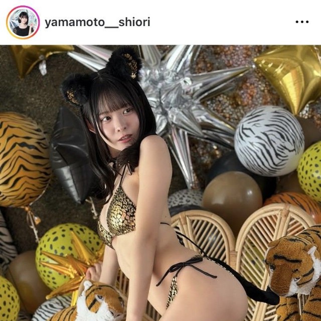 山本栞インスタグラム＠yamamoto__shioriより