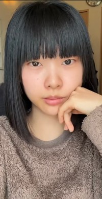 メイク前のサボンさん。