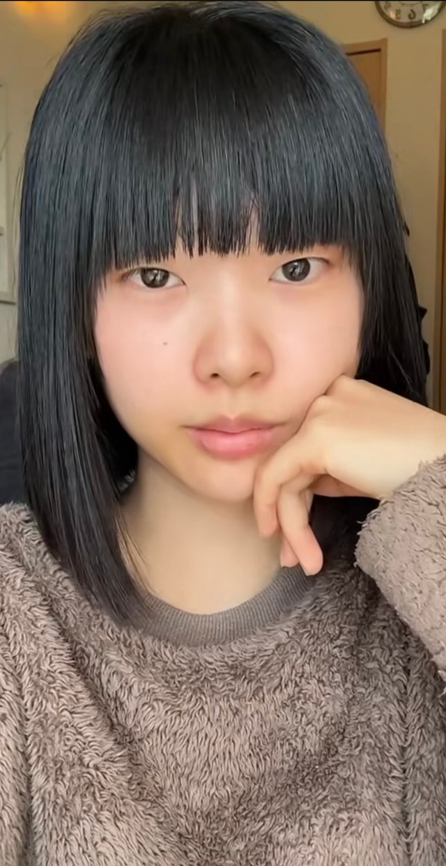 メイク前のサボンさん。