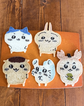 ちいかわのイラストパンも／Ranさん（@konel_bread）提供