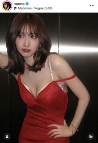 MOMOインスタグラム(@momo)より