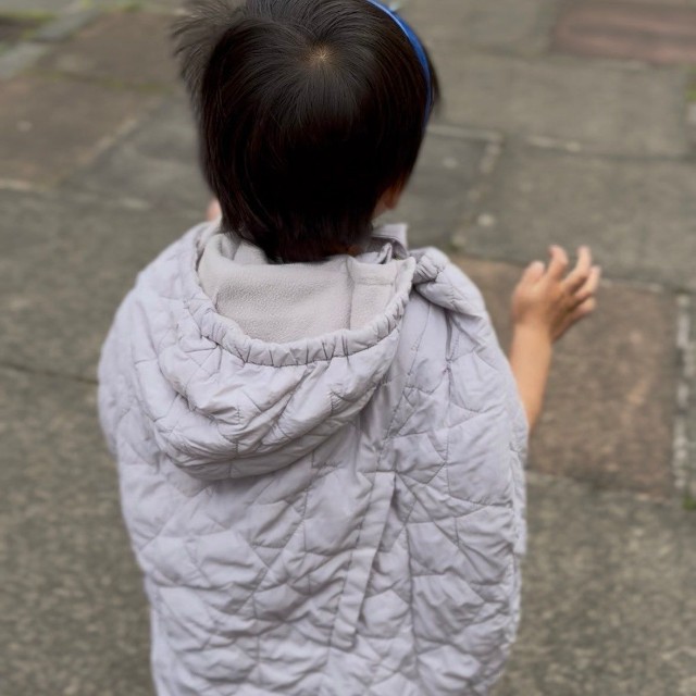 高齢女性はカチューシャもくれました（RINAさん提供）