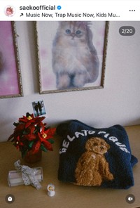 （紗栄子公式インスタグラムより）