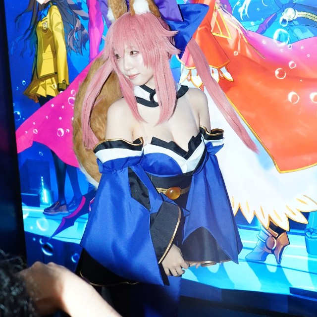 TGS2026のブースに登場した伊織もえ