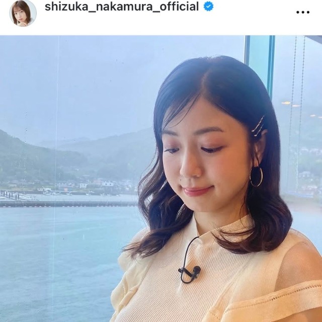 中村静香インスタグラム(@shizuka_nakamura_official)より