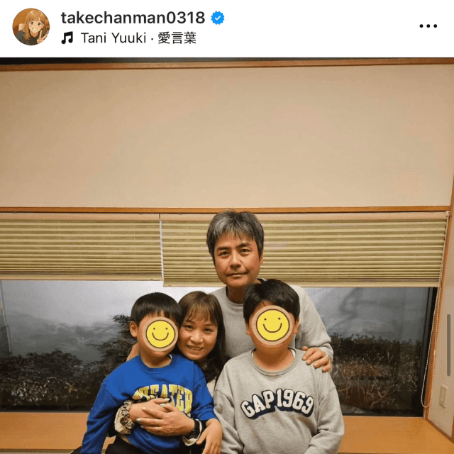 昨年の結婚記念日の様子（竹下佳江 (@takechanman0318)さんのインスタグラムより）