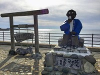 江差の繁次郎像