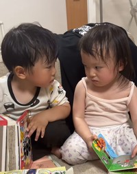 もしかして…むぎちゃん、怒ってる？（提供：＠__mugi_0473さん）
