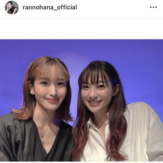 蘭乃はなインスタグラムrannohana_officialより