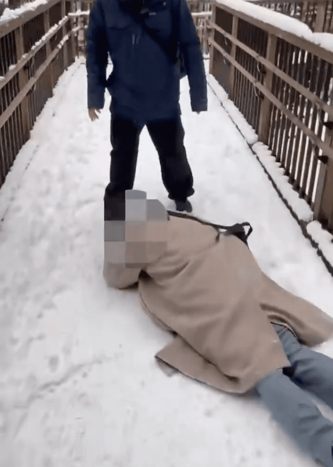 受け身を取った「安全な転倒」に称賛が集まった