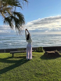 「自由な人生もいいよ」と母親に伝えたいと語ります／Akaneさん（@_gin720）提供