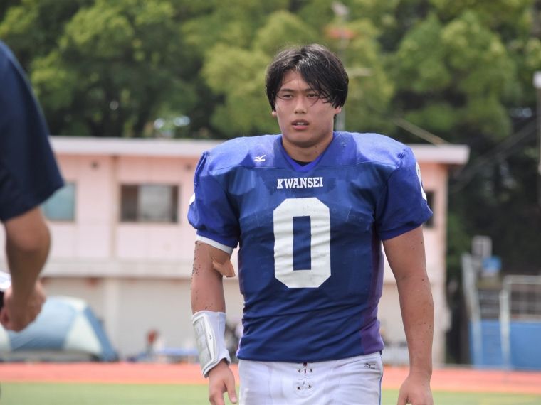 アメフト - 関西学院大キャプテン倉田雅琉 人生は一回きり、自分から