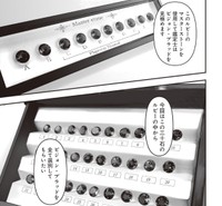 ルビーがピジョン・ブラッドかどうか鑑別するために、宝石研究所に送ることもあるという　（C）やませちか／KADOKAWA