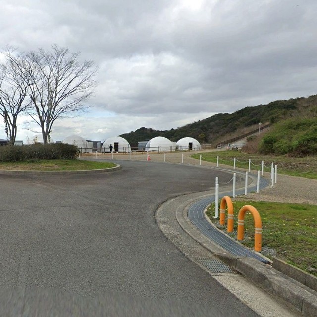 阪南スカイタウン展望緑地にあるクルドサック　（C）Google
