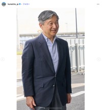 大阪・関西万博を視察される天皇陛下（宮内庁公式インスタグラムの投稿から）