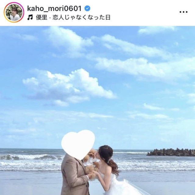 森香穂インスタグラム＠kaho_mori0601より