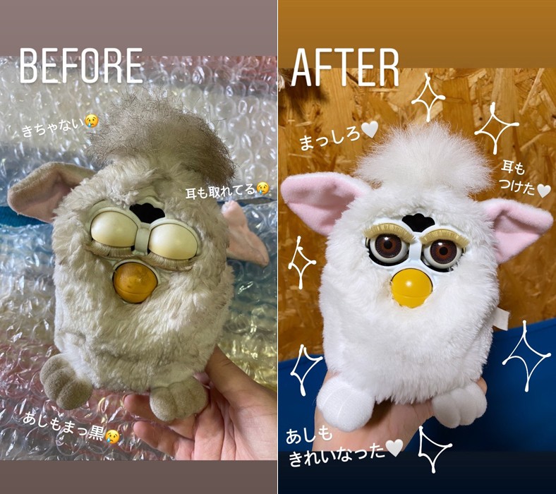 汚れてモケモケの“ぬいぐるみ”が、驚くほどキレイに！…生き返った