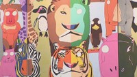 自閉スペクトラム症の双子アーティストが個展　兄が初めて「人」を描く　香川・坂出市