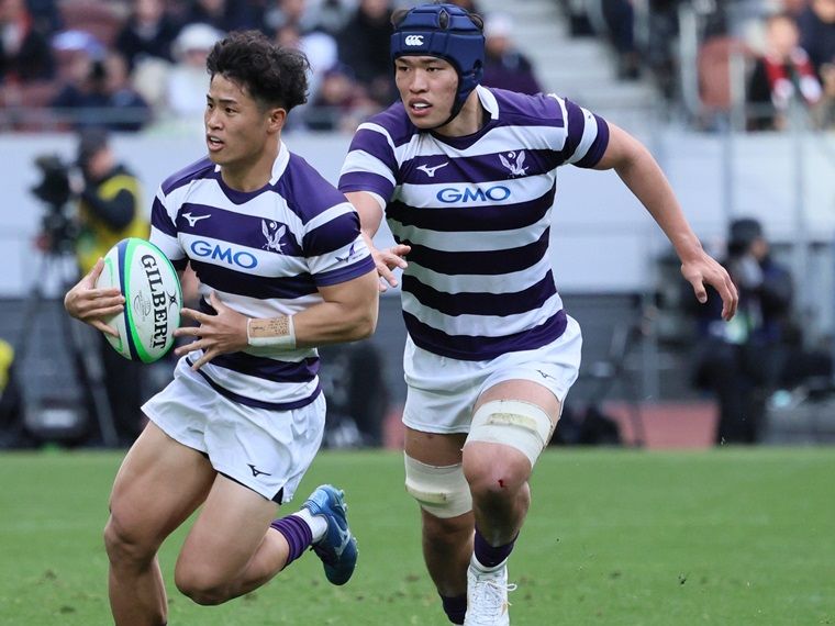 ラグビー - 明治大学・大川虎拓郎 昨季優勝に導いた「受け入れる