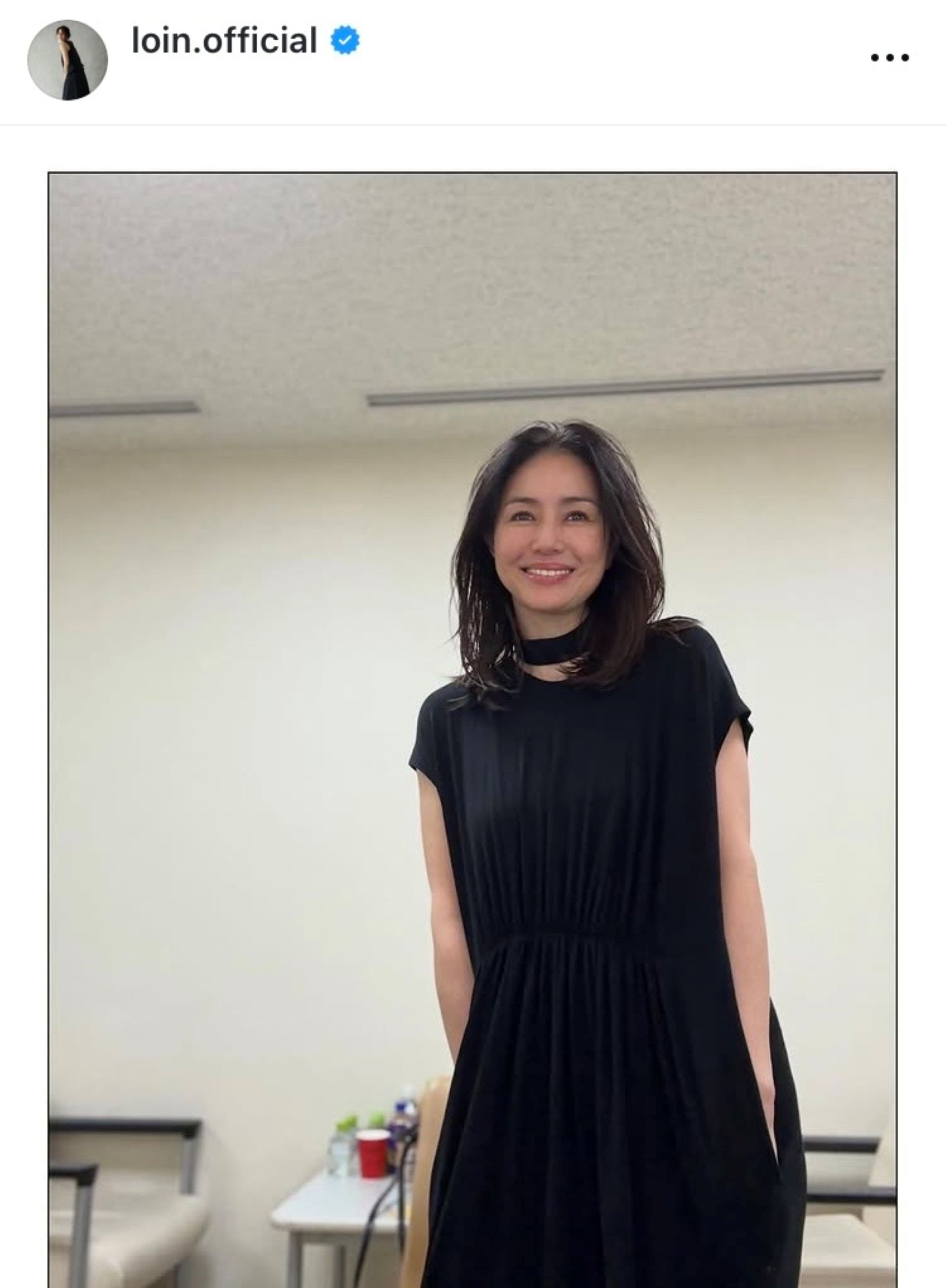 お値下げ★井川遥さん★loin 完売商品 ビックTシャツ ブラック 井川遥さんが着る