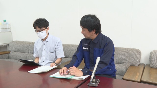 坂出労働基準監督署の会見　高松市