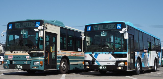西武バスの車両（提供）