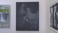絵画部門　優秀賞「かしまし」　地濱愛さん（高松市）