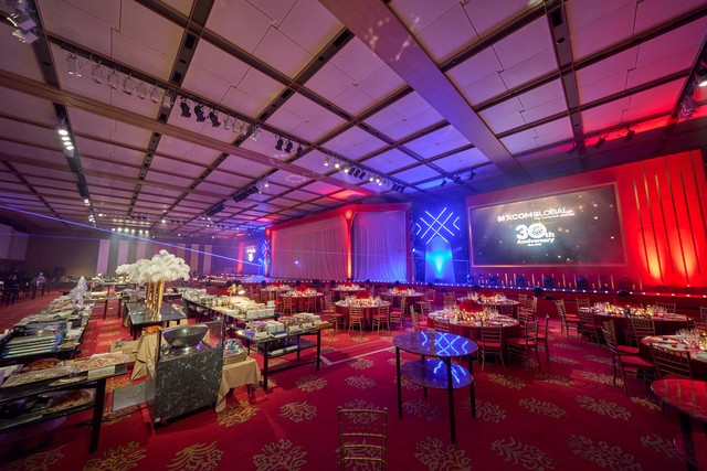 会場は、ホテルオークラ東京のメインバンケット「平安の間」。