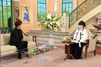 「徹子の部屋」 黒柳徹子（右）、井上芳雄＝テレビ朝日提供