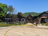 浅口市で住宅火災 母屋と離れなど全焼　一人暮らしの男性と連絡取れず　岡山