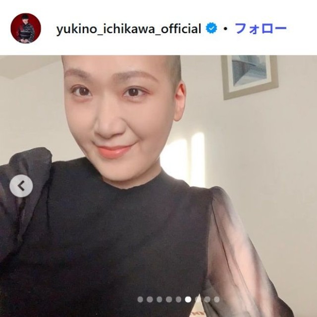 市川由紀乃のインスタグラム@yukino_ichikawa_officialより(2025年7月17日)