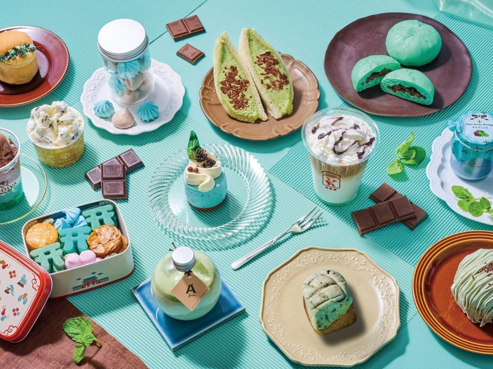 JR大宮駅】が“チョコミントの聖地”に！ あの名店の限定スイーツも