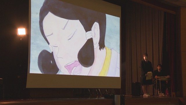 空海の幼少期を描いたアニメーション　善通寺市の高校生が作成し発表