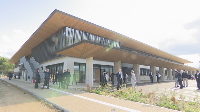 新築移転した美作市の新庁舎