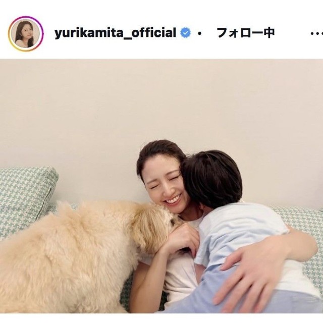 三田友梨佳アナウンサーのインスタグラム＠yurikamita_officialより
