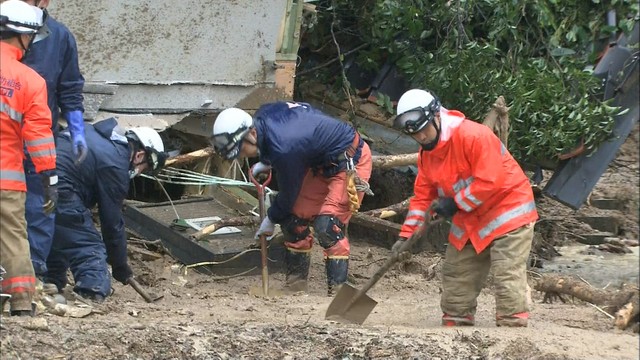 岡山の豪雨被害　死者は3人に…倉敷・真備では夜を徹して救助作業（8日6時現在）