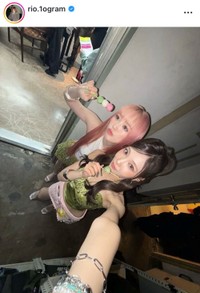 RIOインスタグラム(@rio.1ogram)より