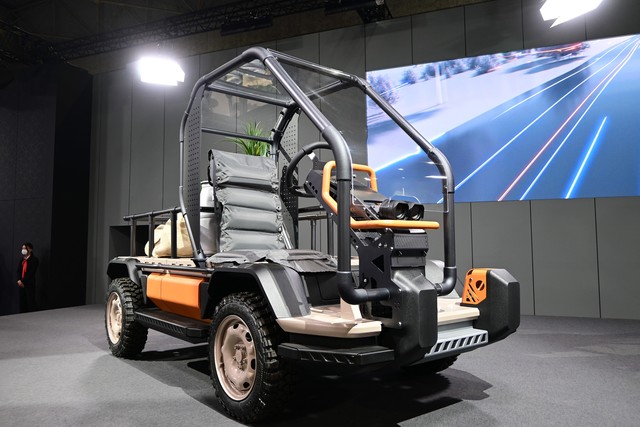 トヨタIMVオリジン。なんとなく昭和の時代のバモスホンダのような楽しさを感じました