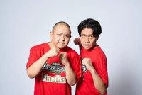 サルゴリラ(左・赤羽健壱、右・児玉智洋）