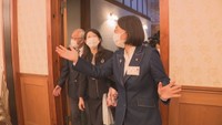 国の担当者が美観地区周辺を視察　 G7倉敷労働雇用大臣会合に向け　岡山・倉敷市