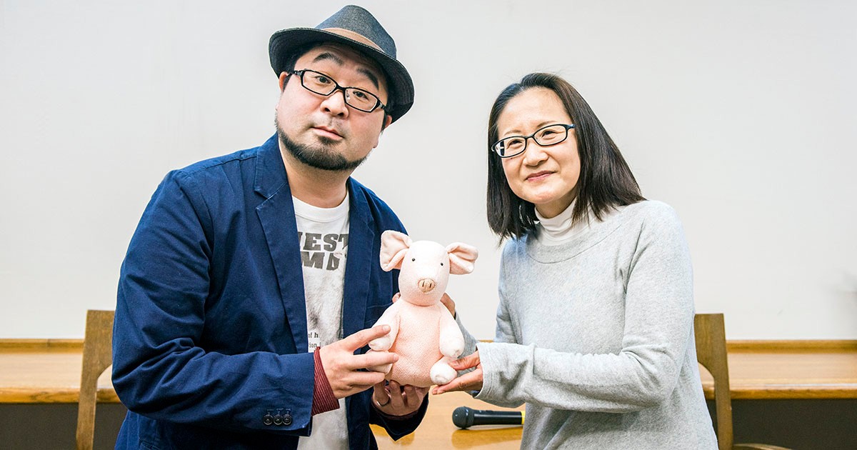 食べ物描写にはほとばしる感情が大切 矢崎存美さん 友井羊さん ぶたぶたは美味しい トークイベント 好書好日