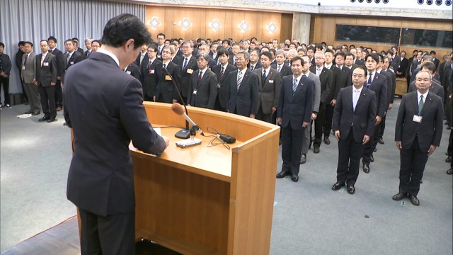 「県民の皆さんが成果を実感できる県政を」　伊原木知事が新たな年の決意　岡山