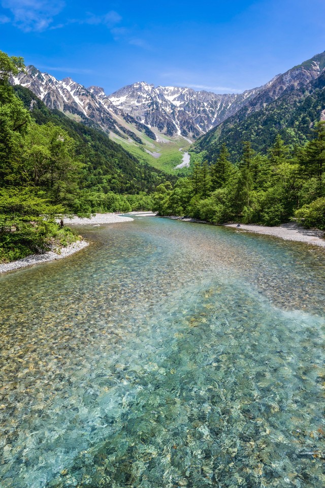 川のせせらぎに癒される上高地（提供：AyuMiさん）