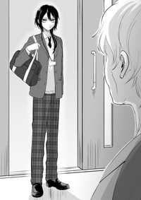 ららの制服は『可愛いスカート』ではなく『格好いいパンツ』であった（斉田朝さん提供）