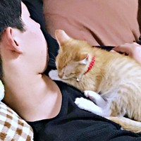 小さなちいちゃん。お兄ちゃんと一緒にすやすやーー（画像提供：ちーちゃん-Mari-うるちゃんさん／Instagram）