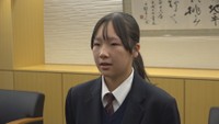中学1年生女子の部で優勝／小西すみれ さん