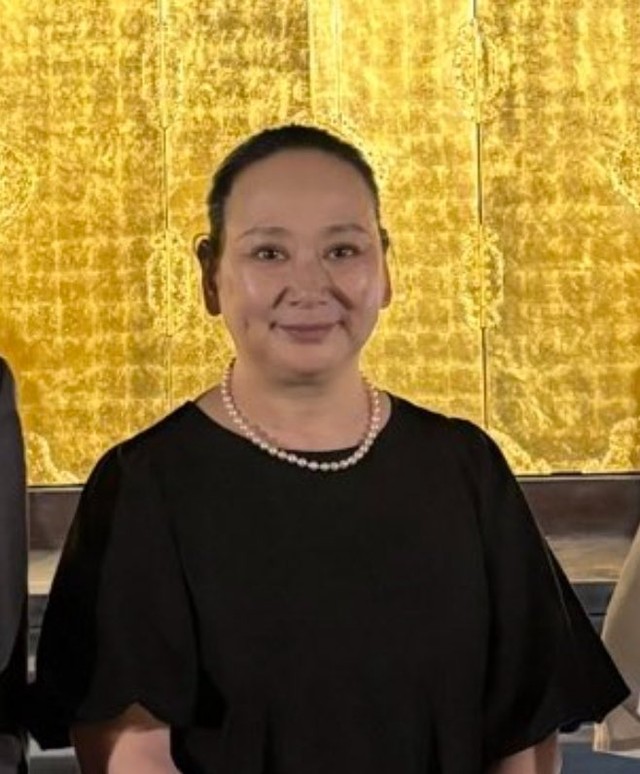 徳川慶喜家当主の山岸さん／山岸美喜さん（@yamagishimadam）提供