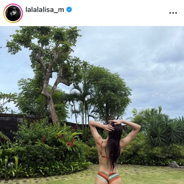 BLACKPINKリサのインスタグラム（＠lalalalisa_m）より
